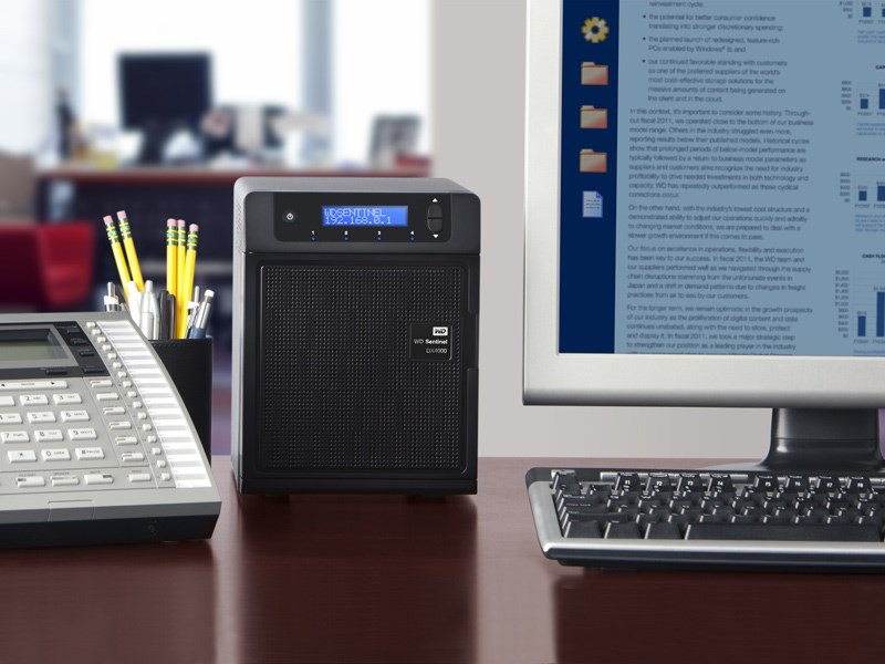ذخیره ساز تحت شبکه وسترن دیجیتال مدل سنتینل DX4000 ظرفیت 12 ترابایت