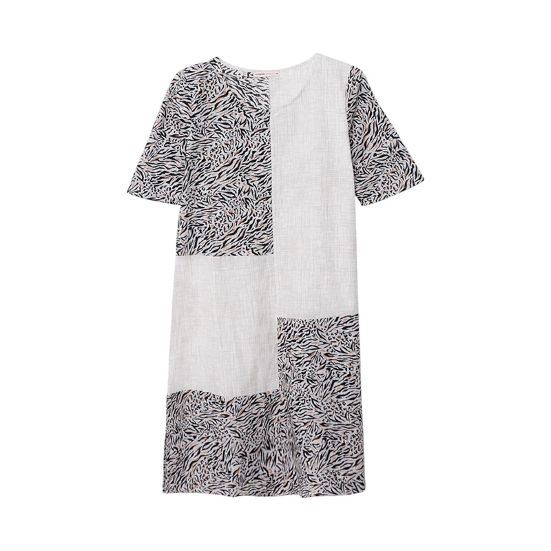 پیراهن زنانه ال سی وایکیکی مدل سوپرپنبه فیت اسلیم