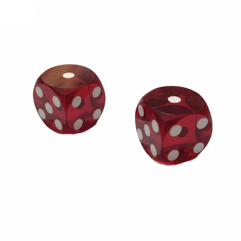 تاس بازی مدل Red Cube بسته دو عددی