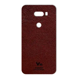 MAHOOT Natural Leather Cover Sticker for LG V30