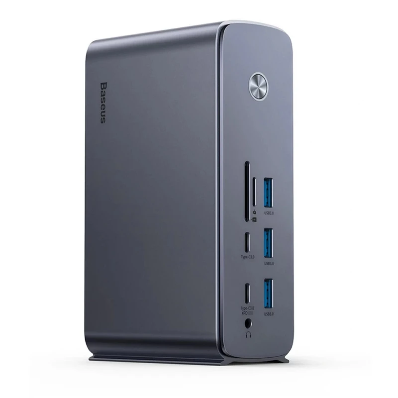 هاب 17 پورت USB-C بیسوس مدل BS-OH039 هاب 17 پورت USB-C بیسوس مدل BS-OH039