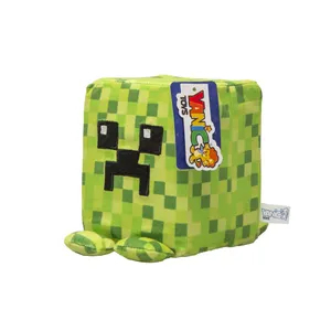 عروسک یانیک مدل کریپر مکعبی طرح دار کد 100264 ارتفاع 13 سانتی متر