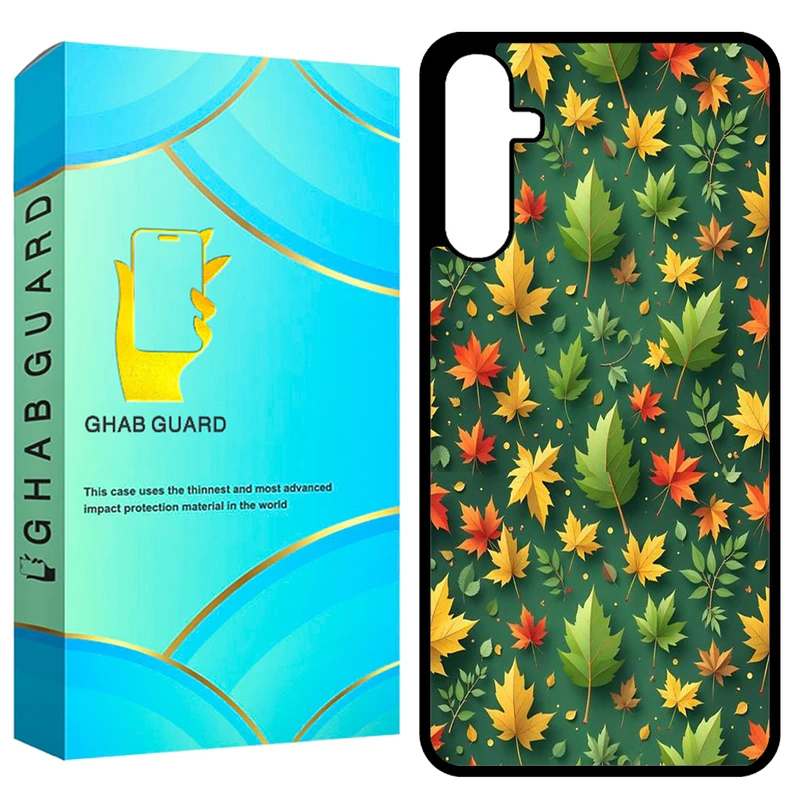 کاور قاب گارد طرح برگ پاییزی مدل GCHPA14 مناسب برای گوشی موبایل سامسونگ Galaxy A14 4G / A14 5G / M14 5G   