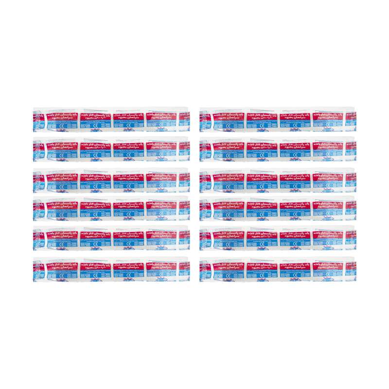 باند پانسمان سپاهان بهبود مدل 0011 بسته 12 عددی