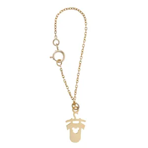 آویز ساعت طلا 18 عیار ماهک مدل MW0129