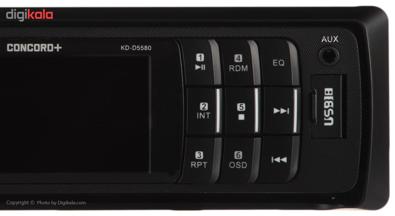 پخش کننده خودرو کنکورد پلاس مدل KD-D5580