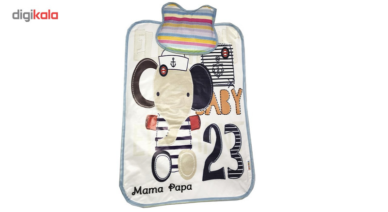 تشک تعویض کودک ایرسا طرح بالش دار مدل فیل