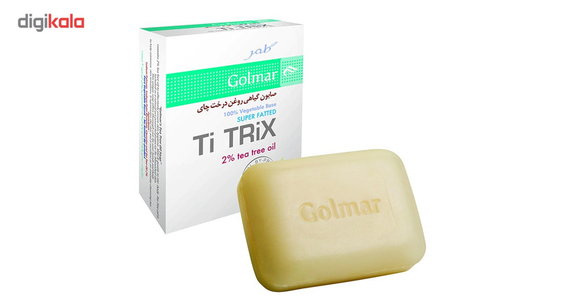صابون گلمر روغن درخت چای مدل ti tirix مقدار 100 گرم