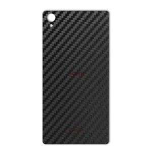 MAHOOT Carbon-fiber Texture Cover Sticker for Sony Xperia Z1