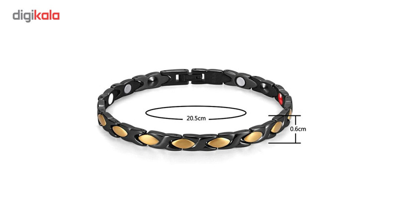 دستبند مغناطیسی سلامت اصل مدل PULSERA 031 دستبند مغناطیسی سلامت اصل مدل PULSERA 031