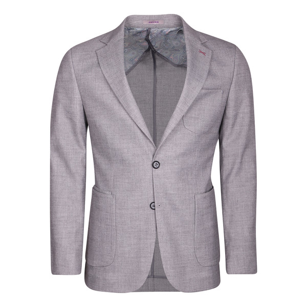 کت تک مردانه آریوان مدل B022 وصله دار