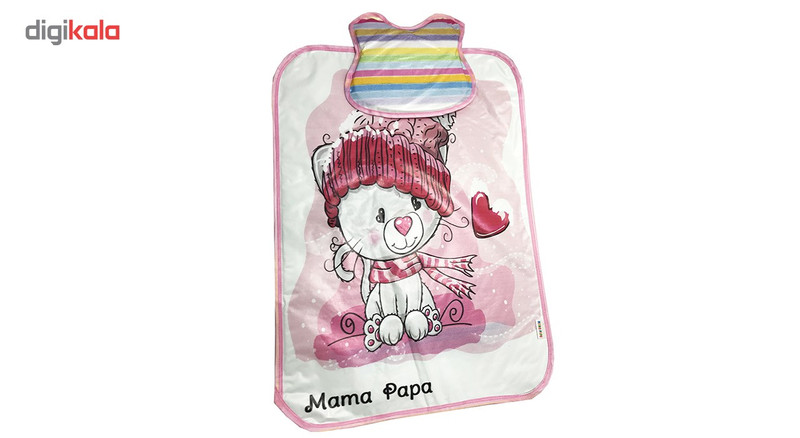 تشک تعویض کودک ایرسا طرح بالش دار مدل قلب