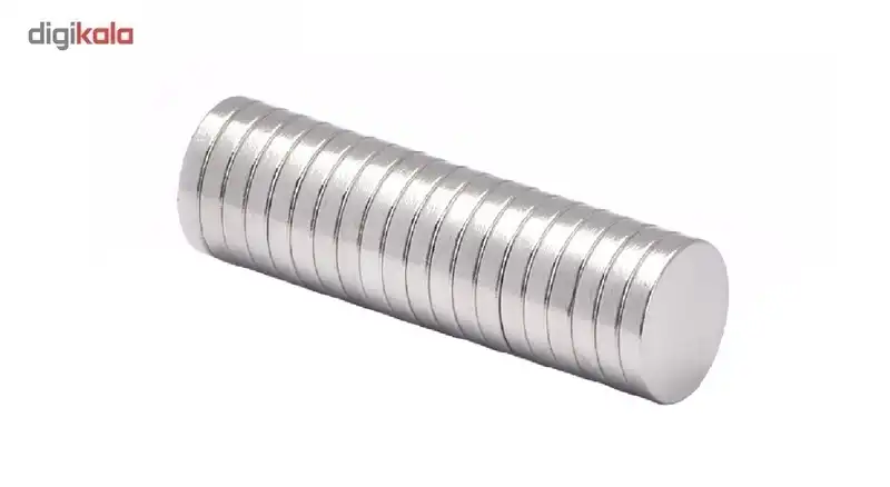 آهن ربا مدل استوانه 10x2 میلی متری بسته 20 عددی