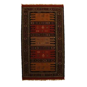گلیم دستبافت سرزمین فرش کد TKG124