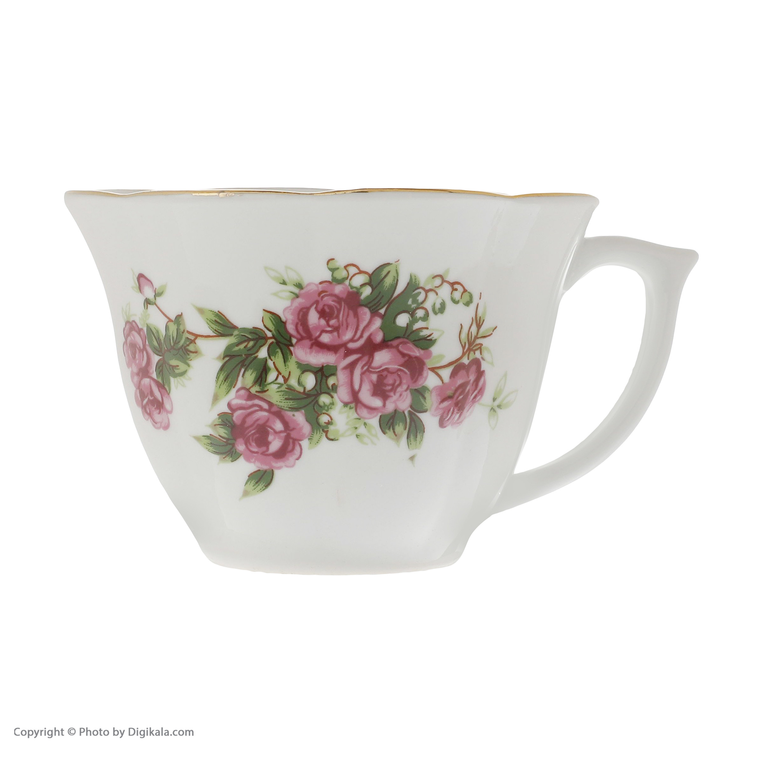 فنجان نعلبکی طرح گل سرخ مدل لاله فنجان نعلبکی طرح گل سرخ مدل لاله