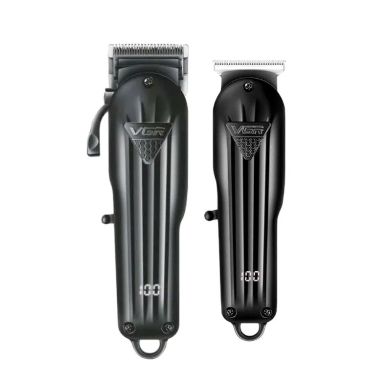 ماشین اصلاح موی سر و صورت وی جی ار مدل v-982 v-282 مجموعه دو عددی -  - 1