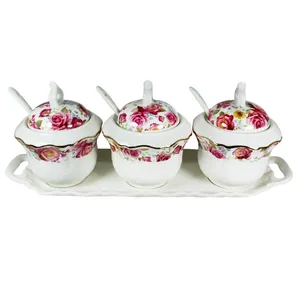 جای ادویه Rose  مدل01 بسته 3 عددی