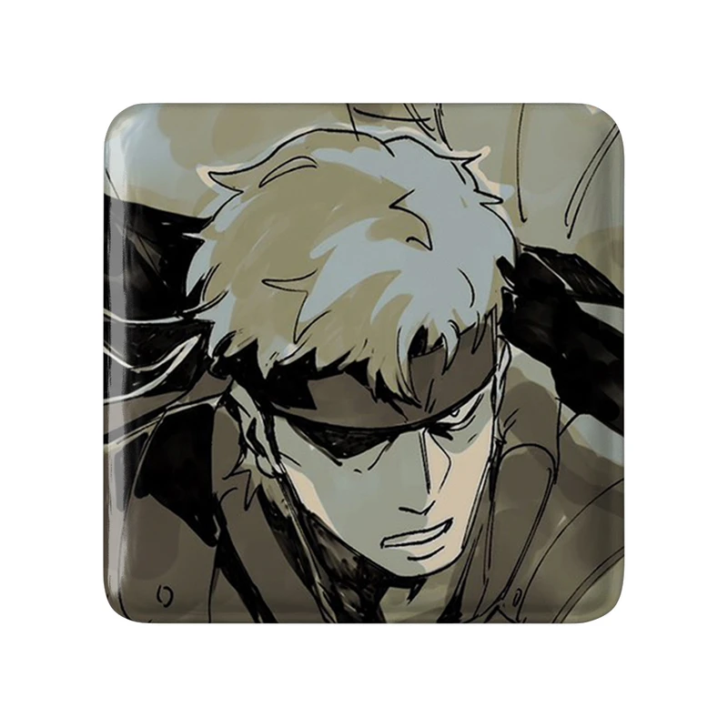 مگنت خندالو طرح بازی متال گیر (Metal Gear) مدل مربعی کد 33163