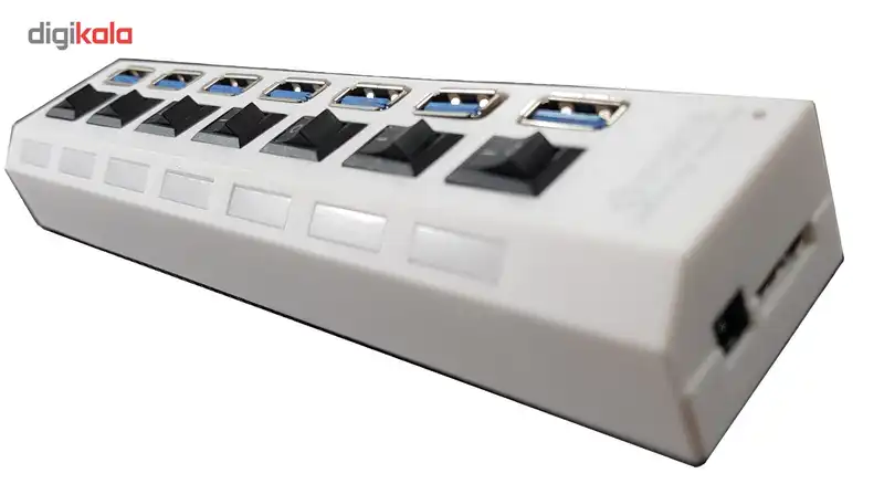 USB 3.0 هاب 7 پورت روس مدل Hi Speed