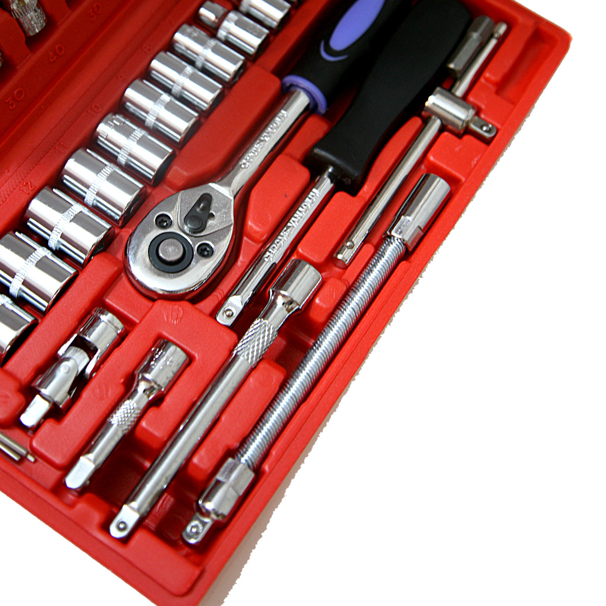 مجموعه 46 عددی آچار و سری بکس و پیچ گوشتی اسرانوی مدل A1-X04605 مجموعه 46 عددی آچار و سری بکس و پیچ گوشتی اسرانوی مدل A1-X04605