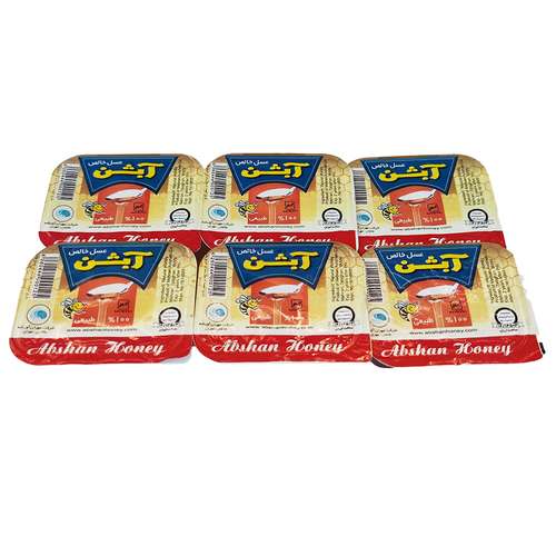 عسل طبیعی تک نفره آبشن-20 گرم بسته 120 عددی