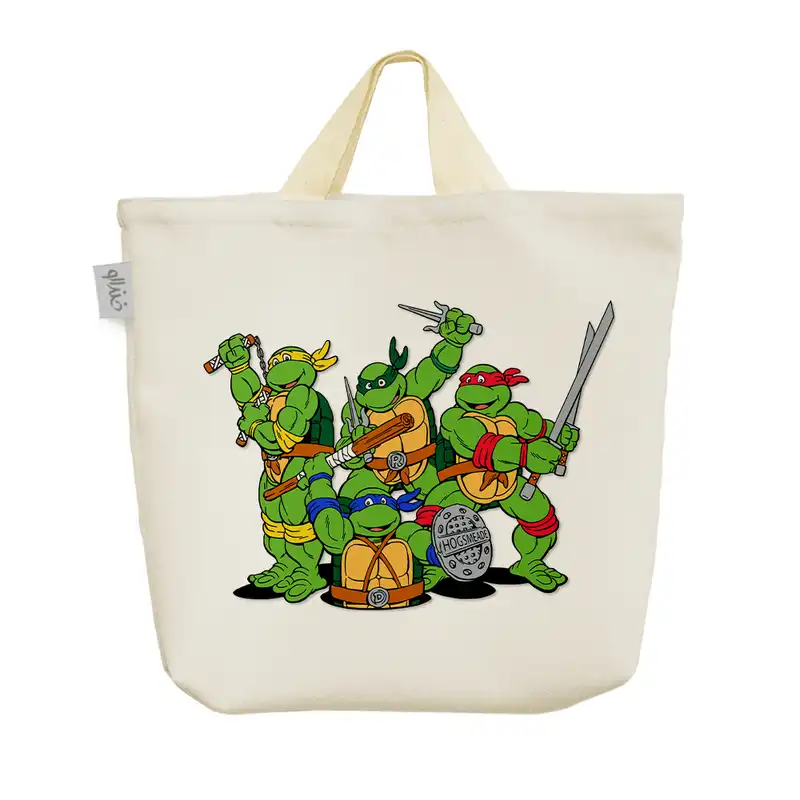 ساک خرید خندالو مدل لاک پشت های نینجا کد 842