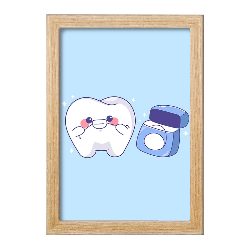 تابلو خندالو مدل دندان و دندان پزشکی کودکانه کد 36739
