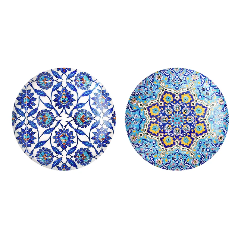 مگنت خندالو طرح کاشی کد 21572158 مجموعه 2 عددی
