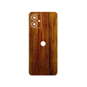 MAHOOT Orange-Wood Cover Sticker for Motorola Moto G14