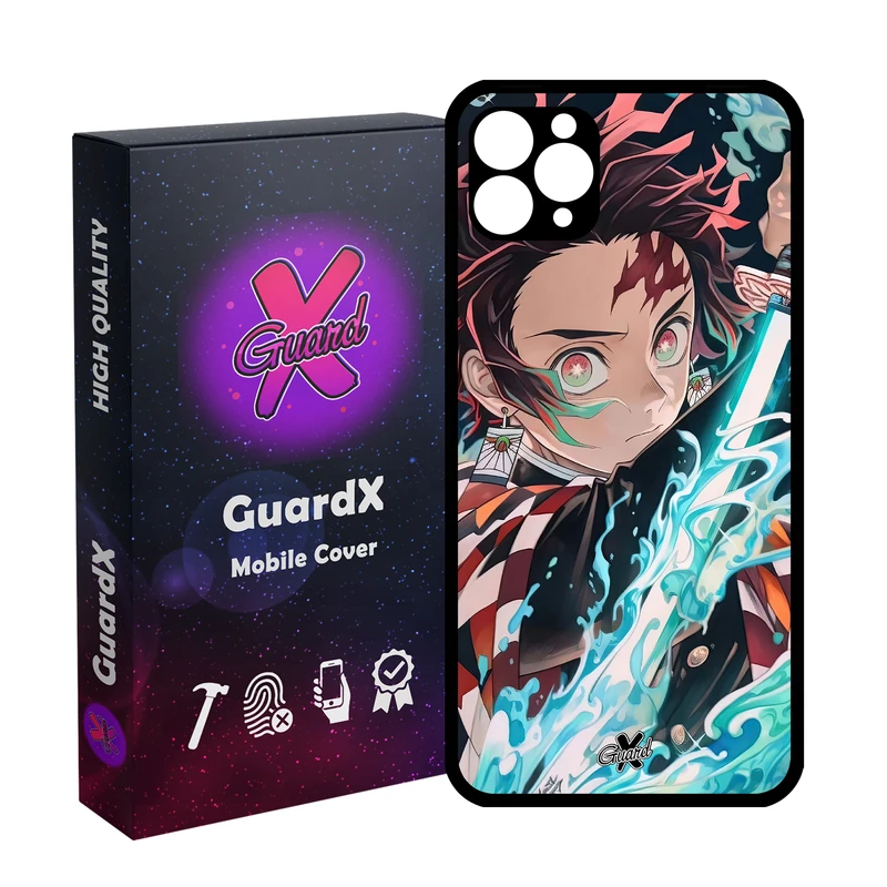کاور گارد ایکس طرح Demon Slayer Anime مدل Glass10589 مناسب برای گوشی موبایل اپل iPhone 11 Pro Max