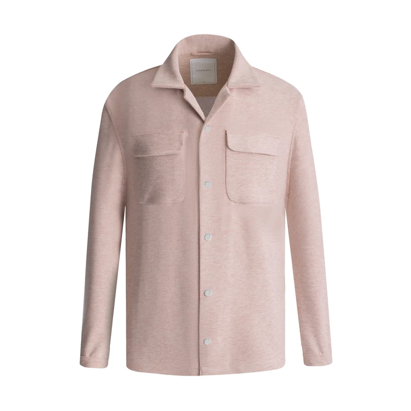 پیراهن آستین بلند یقه برگردان مردانه کروم مدل دو جیب 2523901