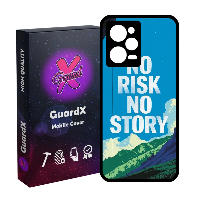 کاور گارد ایکس طرح متن مدل 10927 مناسب برای گوشی موبایل شیائومی Redmi Note 12 Pro 5G/Poco X5 Pro 5G/Note 12 Pro Speed