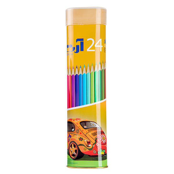 مداد رنگی 24 رنگ آرت لاین مدل ECP-24M/IL