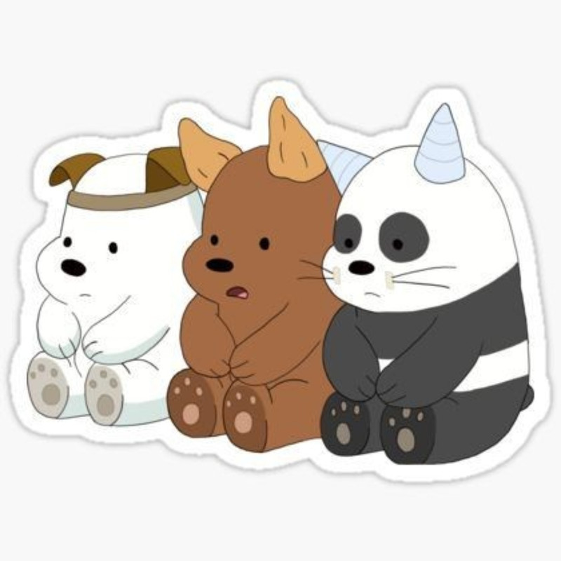 استیکر لپ تاپ طرح پاندا کد 1127