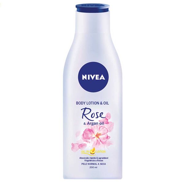 لوسیون بدن نیوآ مدل Rose حجم 200 میلی لیتر