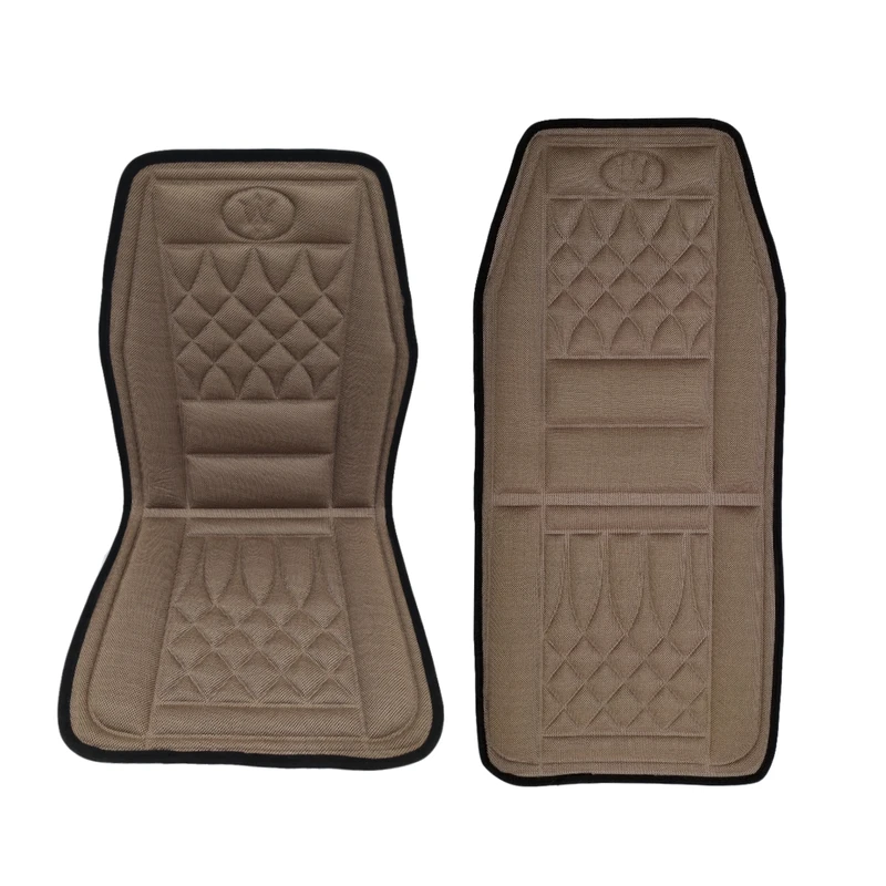 پشتی طبی صندلی خودرو مدل عرقگیر کد L330 مجموعه 2 عددی 