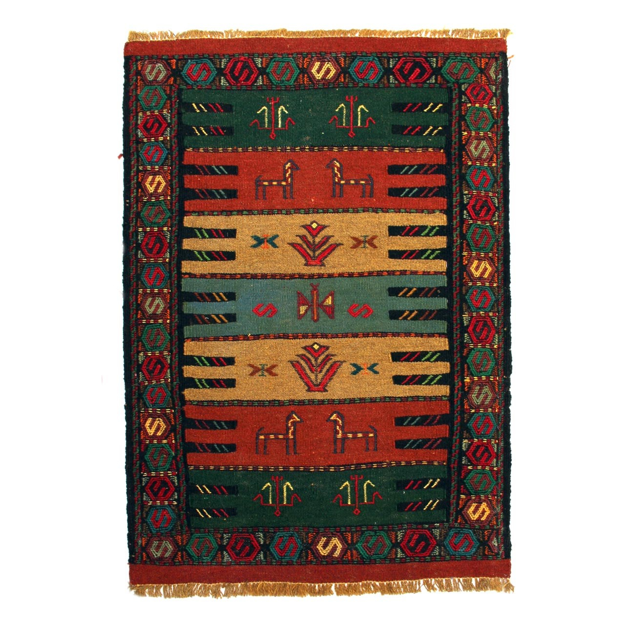 گلیم دستباف سرزمین فرش کد TKG188
