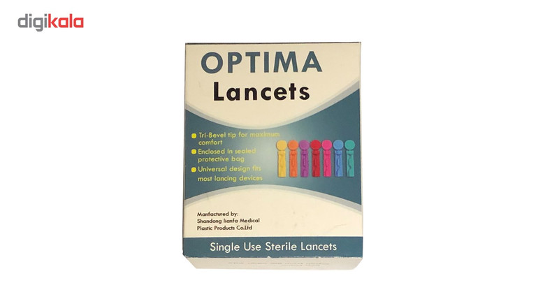 سوزن تست قند خون اپتیما مدل NT_6500 بسته 50 عددی