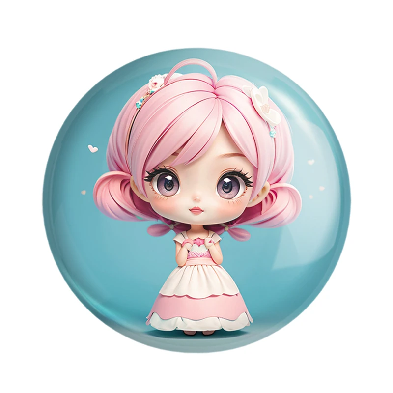 مگنت خندالو مدل دخترانه (Girlish) کد 36886