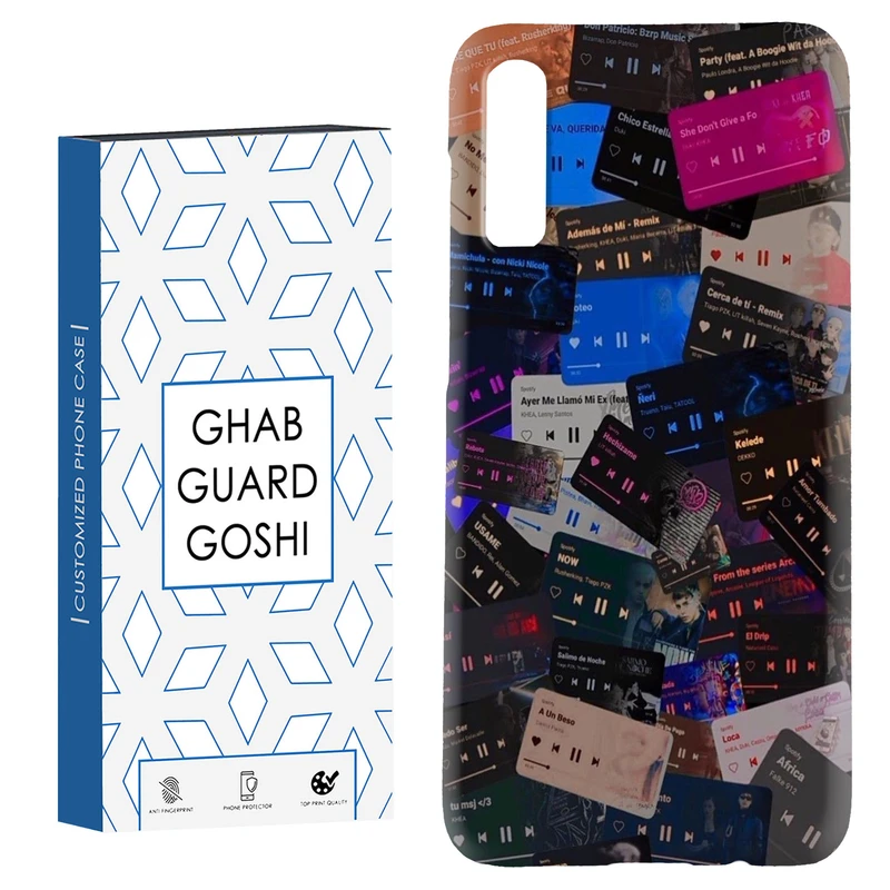 کاور قاب گارد گوشی طرح موزیک کد Dimo-264 مناسب برای گوشی موبایل سامسونگ Galaxy A70 / A70s