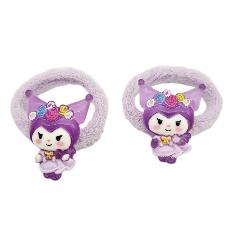 کش مو دخترانه مدل کرومی کد 3123 بسته دو عددی