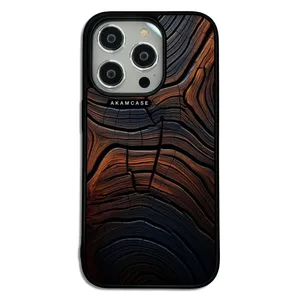 AKAM AMC-WA14PRO-WOOD-17 Cover For Apple iPhone 14 Pro