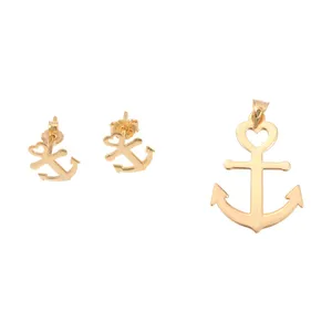 نیم ست طلا 18 عیار سپیده گالری کد SH0025