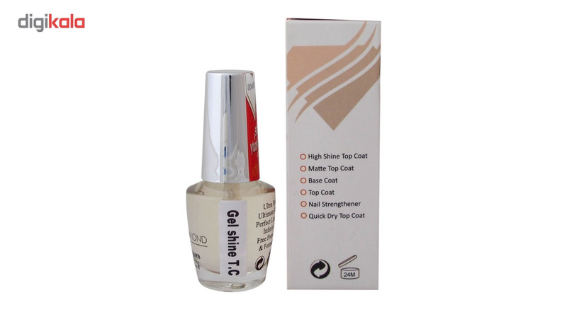 تاپ کت کریستال دایموند مدل GEL Shine