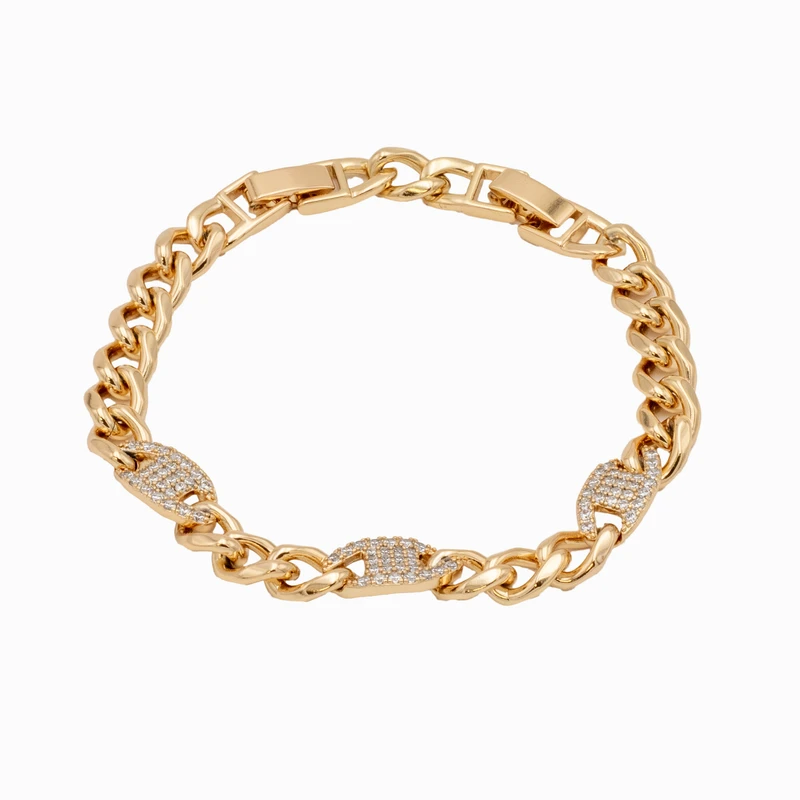 دستبند زنجیری زنانه ژوپینگ مدل TBR 297