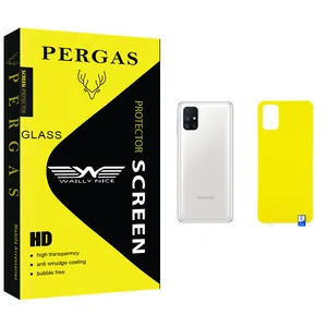 Waily Nice Pergas Glass Back Protector For Samsung Galaxy M51
