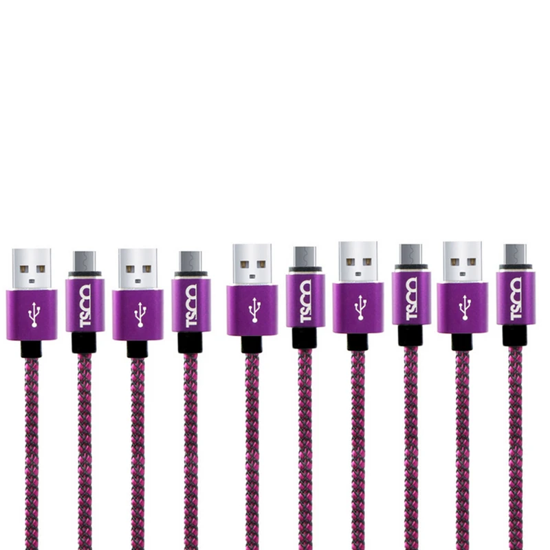 کابل تبدیل USB به microUSB تسکو مدل TC A170 طول 1 متر بسته 5عددی