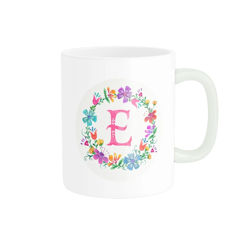 ماگ پاد آفرین مدل حروف انگلیسی ای E کد 01