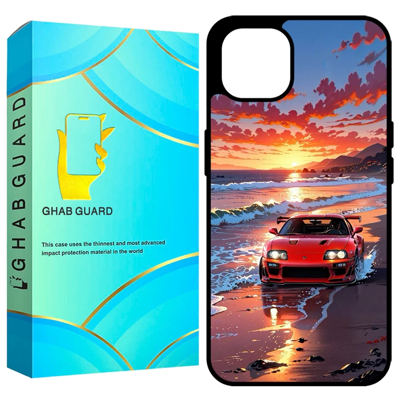  کاور قاب گارد طرح ماشین مدل GCHP13 مناسب برای گوشی موبایل اپل iPhone 13