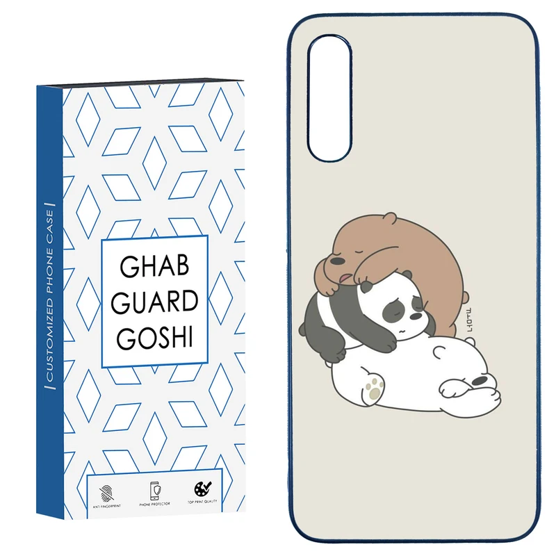 کاور قاب گارد گوشی طرح سه خرس کله پوک کد TPU-274 مناسب برای گوشی موبایل سامسونگ Galaxy A50 / A50s / A30s
